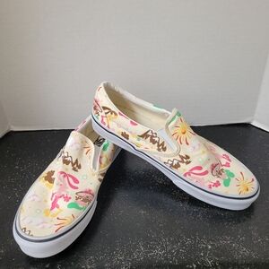 Vans Psychedelic Print Get Outdoors Slip On Shoes